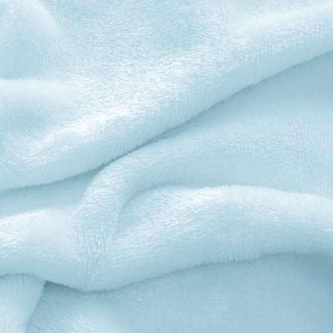 BEDELITE Flannel Sheets Queen Size Blue - Image 6