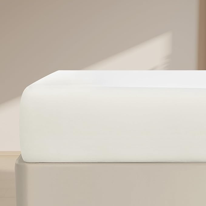 FreshCulture Twin XL Fitted Sheet Only – Premium Hotel-Quality Fitted Sheet by FreshCulture