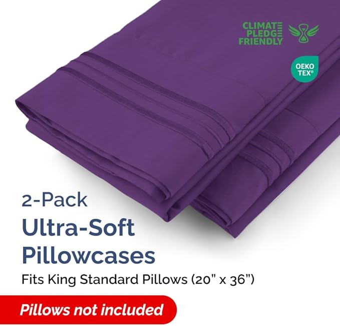 King Standard Pillow Cases Set of 2 - Image 2