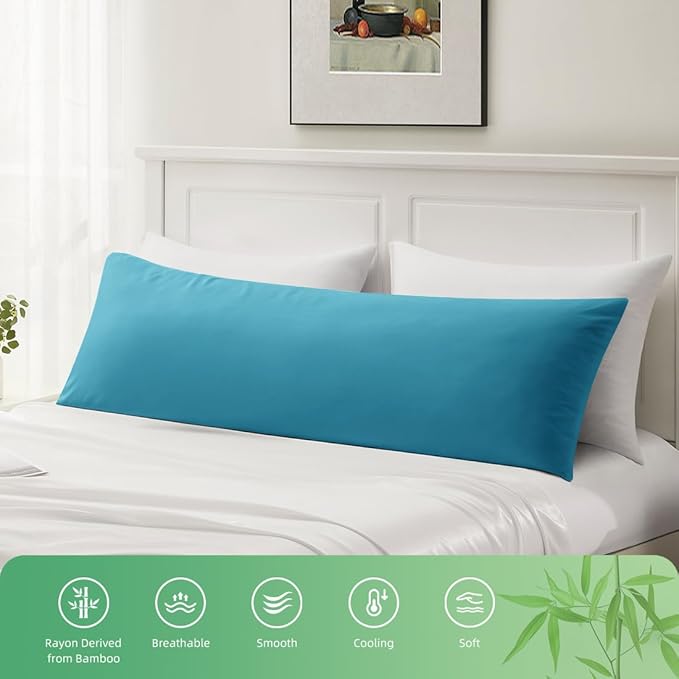 Body Pillowcase, Cooling Viscose from Bamboo Pillow Cover - Image 5