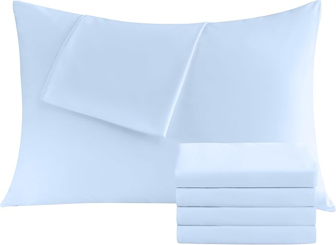 Pillowcases Queen 4 Pack, 20x30 Pillow Cases by Culve
