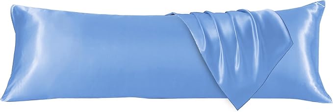 HUXMEYSON Body Pillow with Satin Pillowcase, Body Pillow - Image 9
