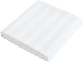 Flat Sheet Only King Size, 400 TC 100% Egyptian Cotton Flat Sheet Striped by ShunjieHome