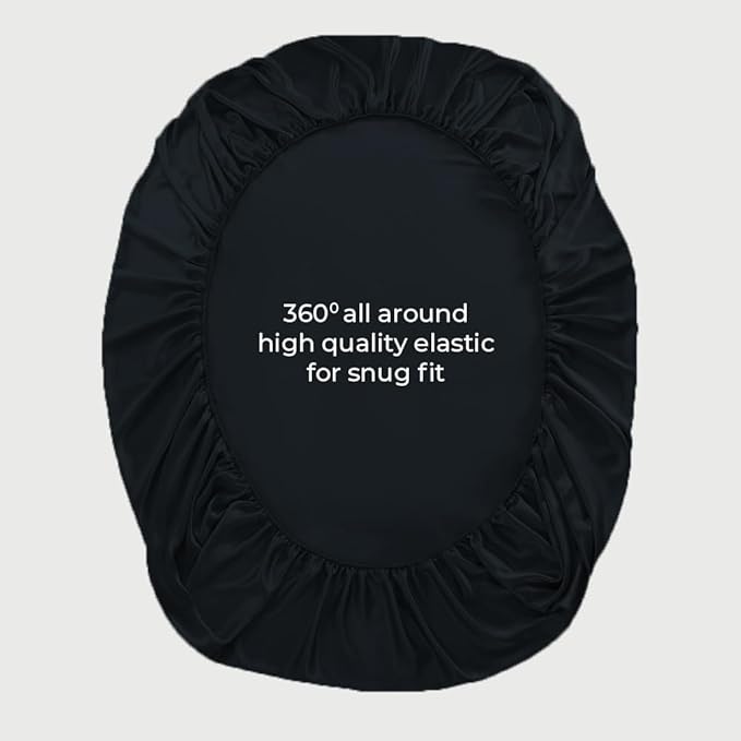 LINENWALAS Fitted Sheet Only Viscose Derived from Bamboo, Bottom Sheet - Image 5