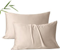 4 Pack Cooling Pillow Cases, Viscose Derived from Bamboo Pillow Protectors King by ShunjieHome