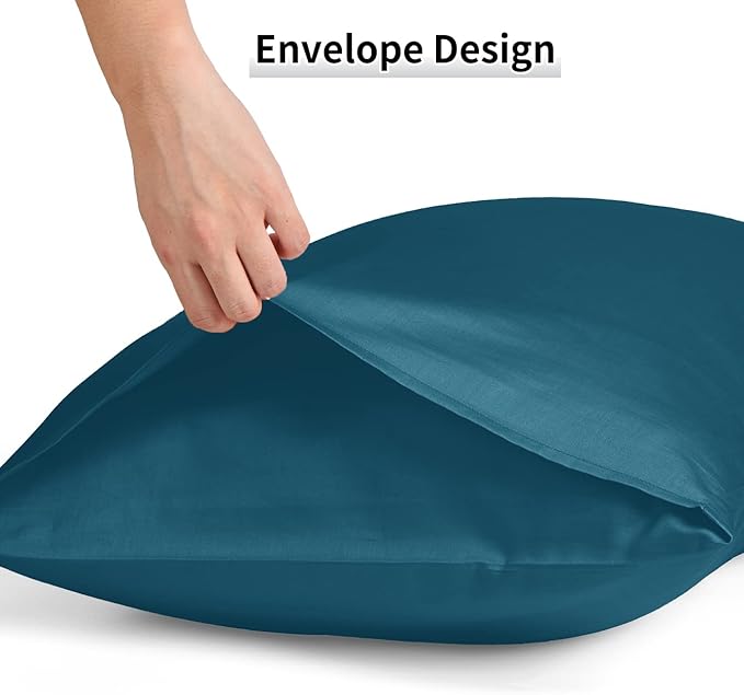 Warmstar Cotton Pillow Cases King Size Set of 2, 600 Thread Count Pillowcases - Image 5