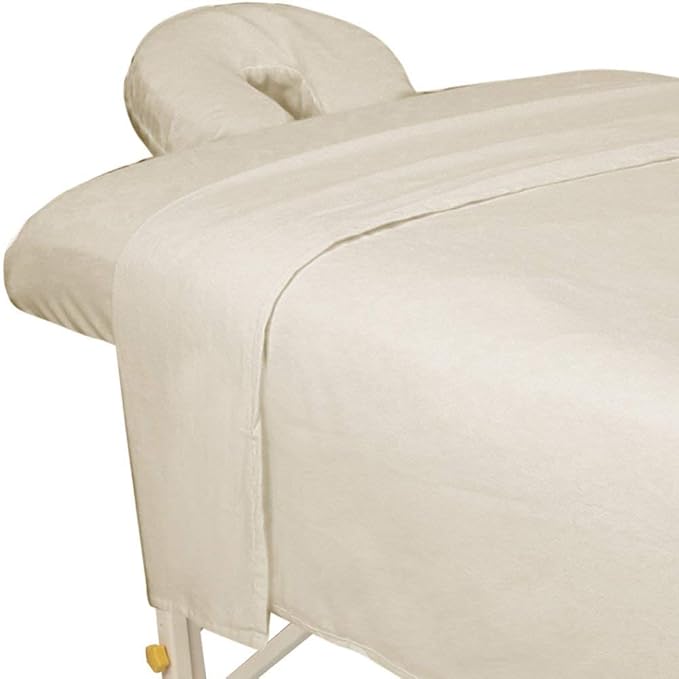 ForPro Premium Flannel 3-Piece Massage Sheet Set by ForProProfessionalCollection