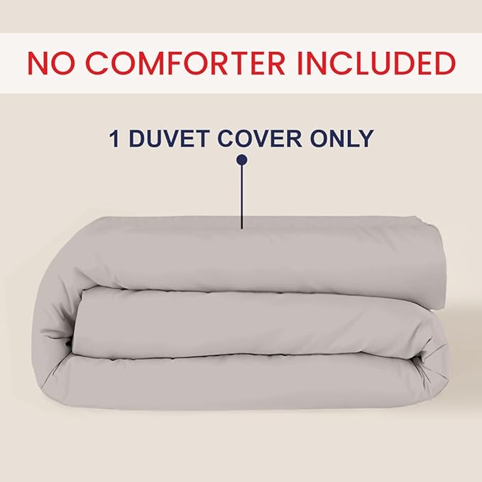 Kotton Culture 1 Pc Twin XL/Twin Duvet Cover Only-100% Egyptian Cotton 600 - Image 2