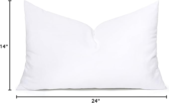 MIULEE Throw Pillow Insert Premium Pillow Stuffer Sham Rectangle - Image 8