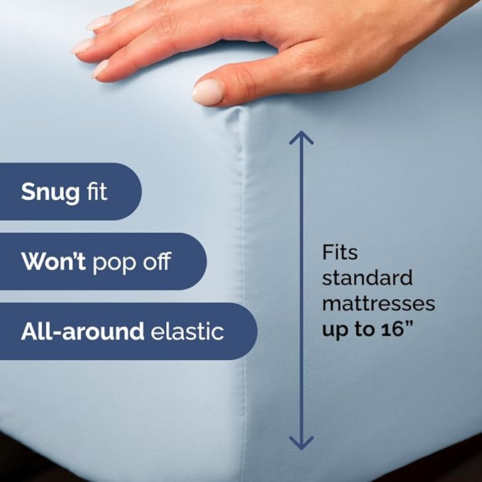 Twin XL Fitted Bed Sheet - Image 3