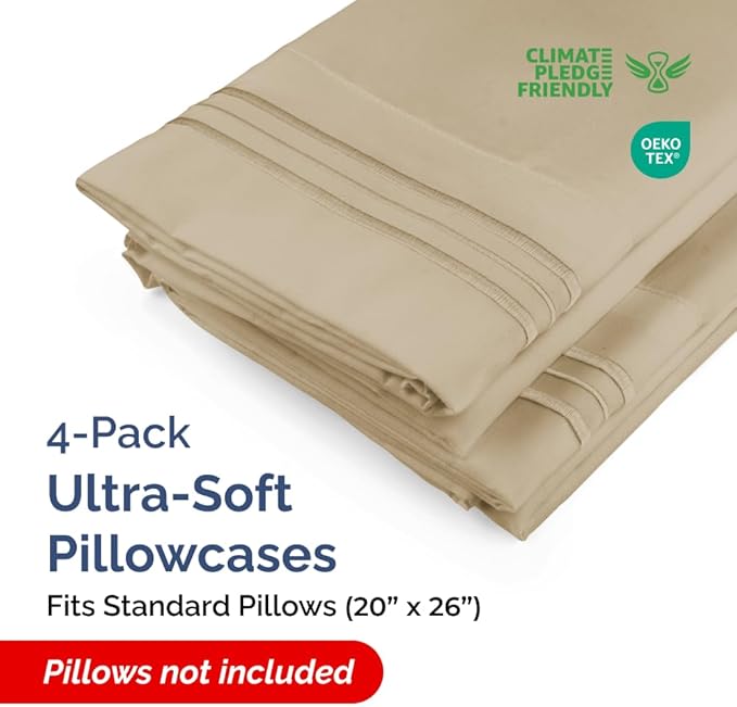 Standard Pillow Cases Set of 4 - Image 2