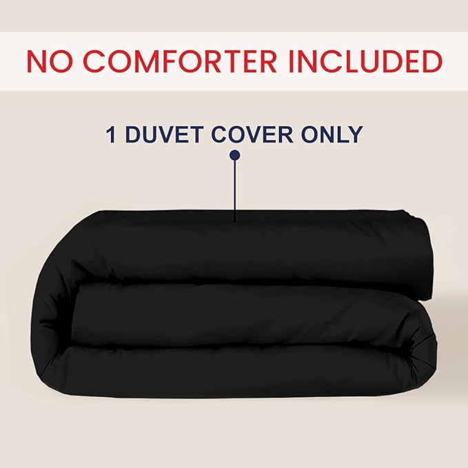 Kotton Culture 1 Pc Duvet Cover Queen Size/Full Size-100% Egyptian Cotton 600 - Image 2