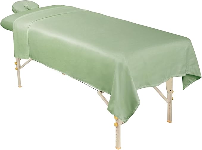 ForPro Professional Collection Premium Microfiber 3-Piece Massage Sheet Set - Image 2