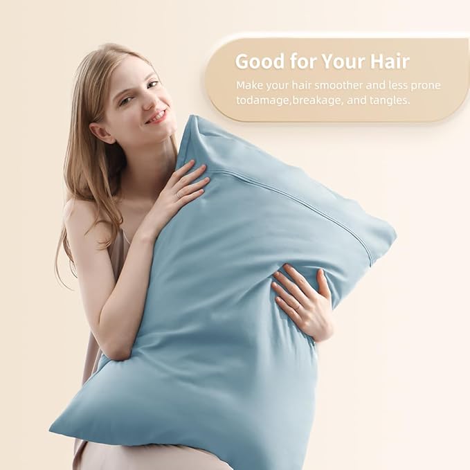 Standard Pillowcases, Cooling Viscose from Bamboo Pillow Covers - Image 2
