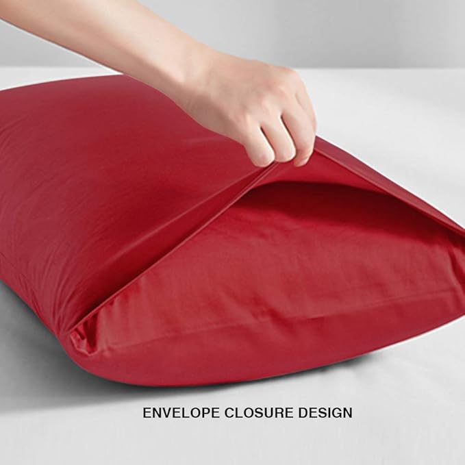 FLXXIE Pillow Cases Queen, Soft Microfiber Pillow Covers - Image 3