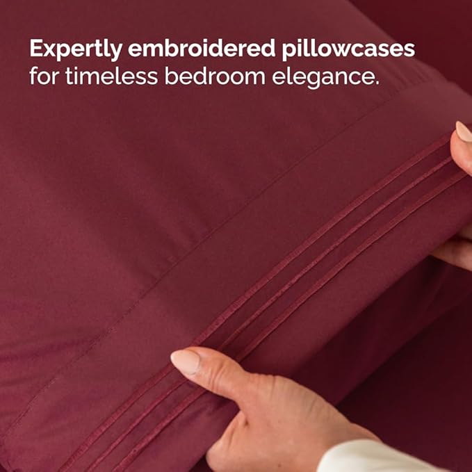 Flex Top Split Head King 4 Piece Sheet Set - Image 7