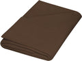 ZPECC Queen Flat Sheet Only 1 Pack, Durable Brown Top Bed Sheets Hypoallergenic by ZPECC-ABrandThatHasBeenFocusedOnBabyProductsFor18Years