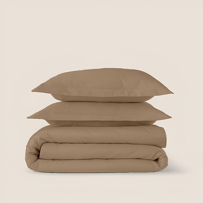 Kotton Culture 3 Pc Duvet Cover Queen Size/Full Size Set-100% Egyptian Cotton - Image 2