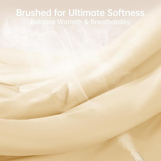MUXHOMO Full Comforter Sets, All Season Ultra Soft Down Alternative Bedding - Image 3