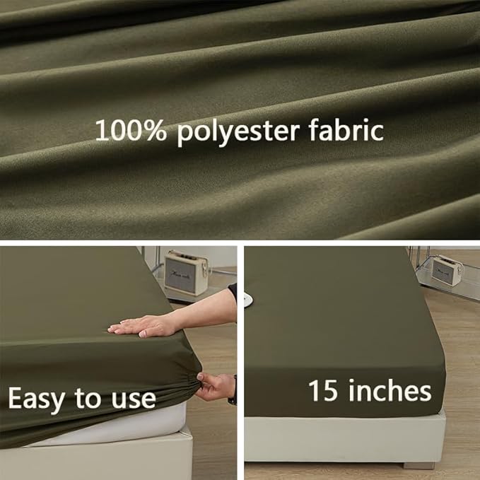 Bedding Twin Size Fitted Sheet Only - Image 3