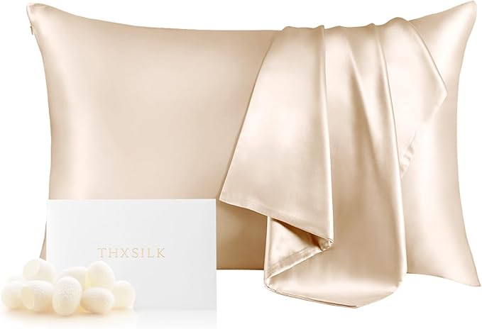THXSILK 100% Mulberry Silk Pillowcase by THXSILK