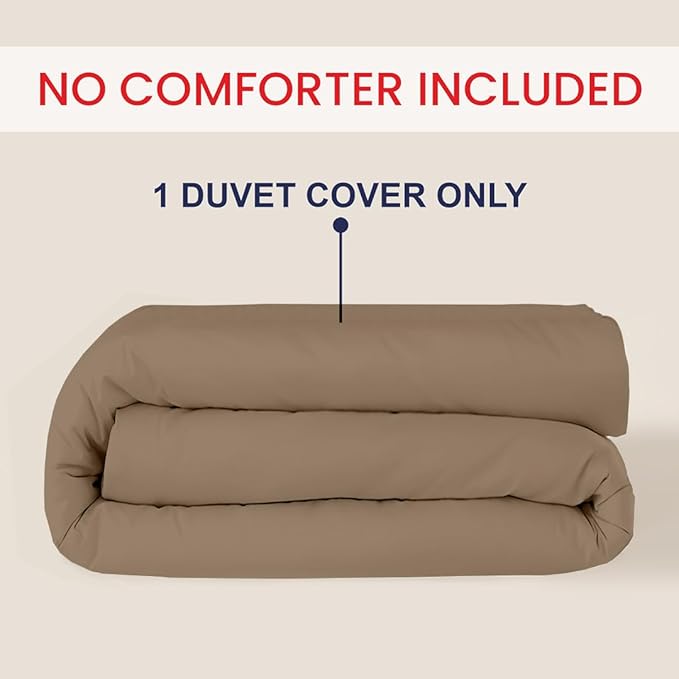 Kotton Culture 1 Pc California King Duvet Cover Only-100% Egyptian Cotton 600 - Image 2