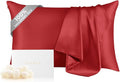 THXSILK 100% Silk Pillowcase for Hair and Skin, Both Sides Grade 6A+ Natural by THXSILK