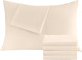 Pillowcases Standard 4 Pack, 20x26 Pillow Cases by Culve