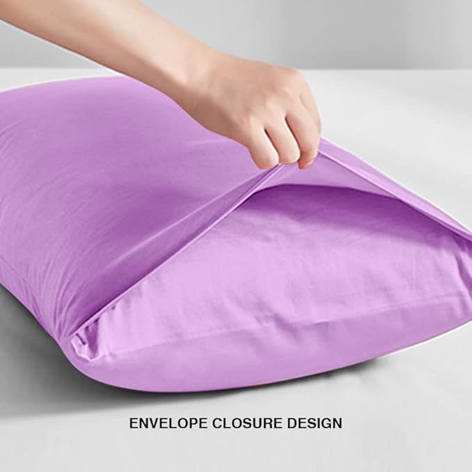 FLXXIE King Pillow Cases Set of 2, Soft Microfiber Pillow Covers - Image 5