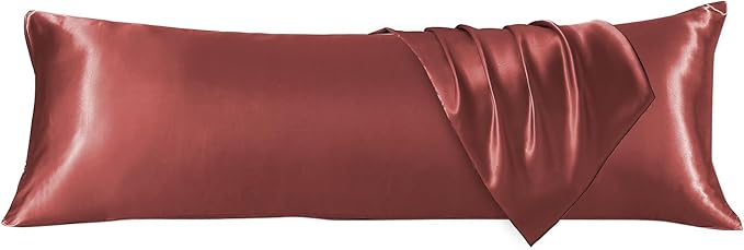 HUXMEYSON Body Pillow with Satin Pillowcase, Body Pillow - Image 9