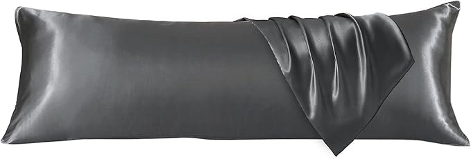 HUXMEYSON Body Pillow with Satin Pillowcase, Body Pillow - Image 9