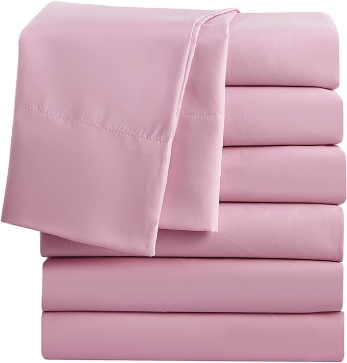 FreshCulture Queen Flat Sheets Only, Soft Microfiber Bedding Sheets by FreshCulture