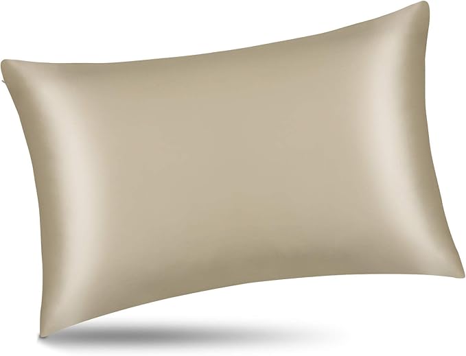 ALASKA BEAR Silk Pillowcase for Hair and Skin, Zipper Closure - Image 2