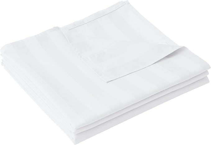 Cotton Cal King Flat Sheet Only, 600 Thread Count 100% Egyptian Cotton Top by ZaizaiHome