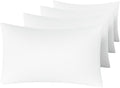 MINIPANDA White King Size Pillow Cases Set of 4 by Unknown