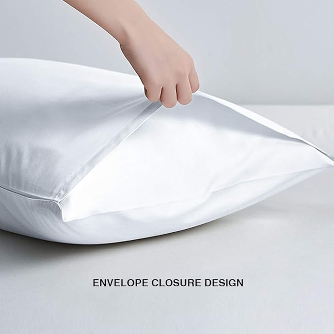 FLXXIE Pillow Cases Queen, Soft Microfiber Pillow Covers - Image 3