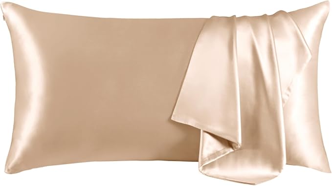 THXSILK Set of 2 100% Mulberry Silk Pillowcase by THXSILK