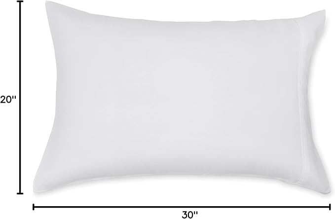 Amazon Basics Lightweight Super Soft Easy Care Microfiber Pillowcases, Standard - Image 5