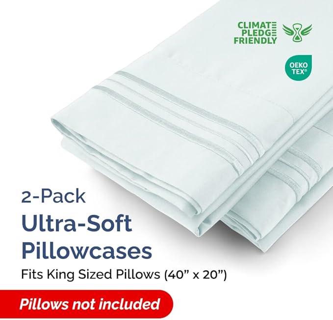 King Pillow Cases Set of 2 - Image 2