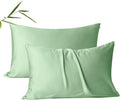 4 Pack Cooling Pillow Cases, Viscose Derived from Bamboo Pillow Protectors by ShunjieHome