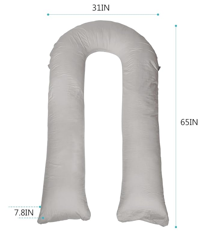 Meiz Pregnancy Pillows for Sleeping, Full Body Pregnancy Pillow - Image 2