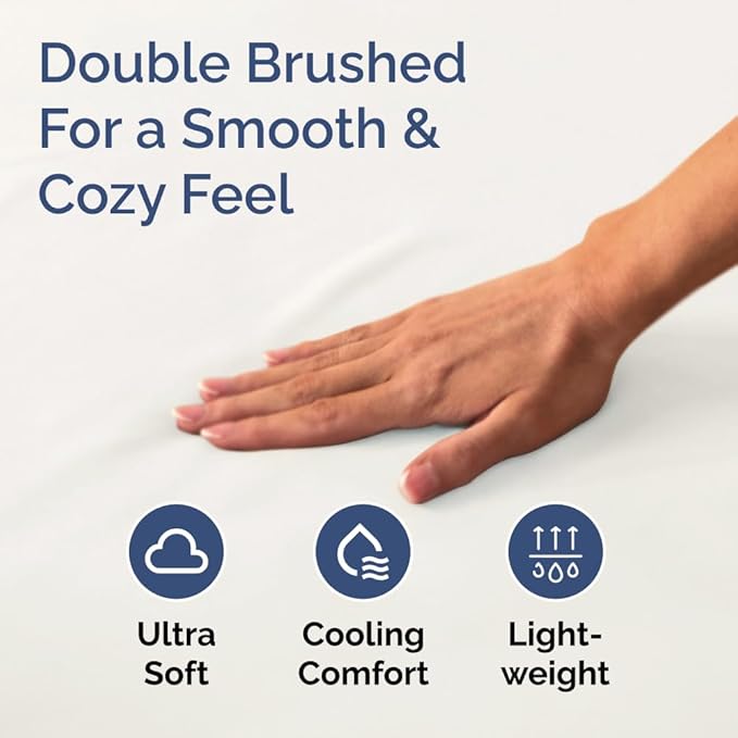 Split King Fitted Bed Sheet - Image 5