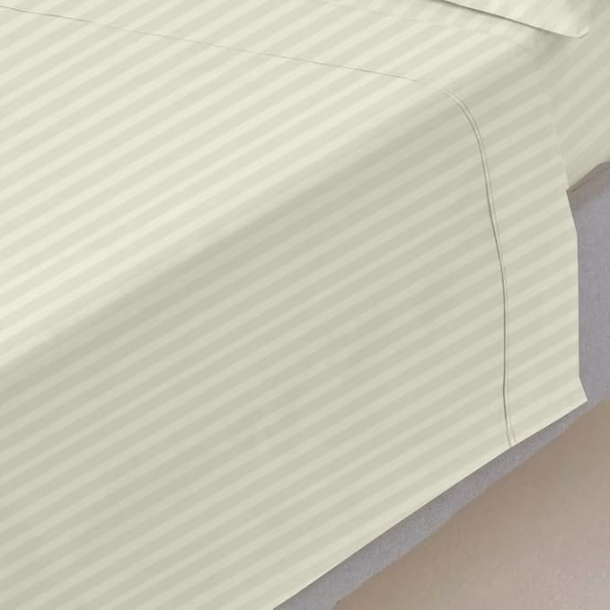 Mattress-Homes Queen 100% Egyptian Cotton Top Sheet 1Pcs, Cool & Breathable by MattressHomes