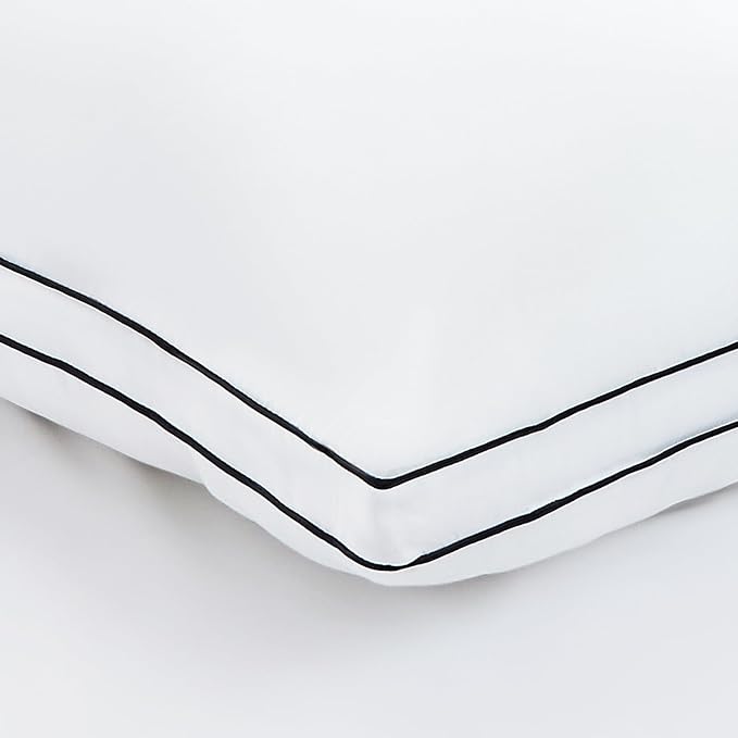 CozyLux Pillows Queen Size Set of 4, Soft and Supportive 3D Down Alternative - Image 5