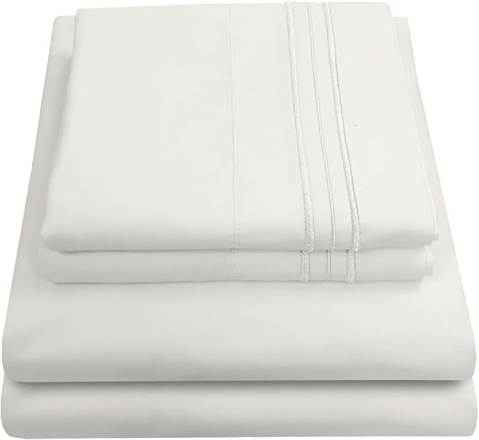 Queen Size Bed Sheets by SweetHomeCollection