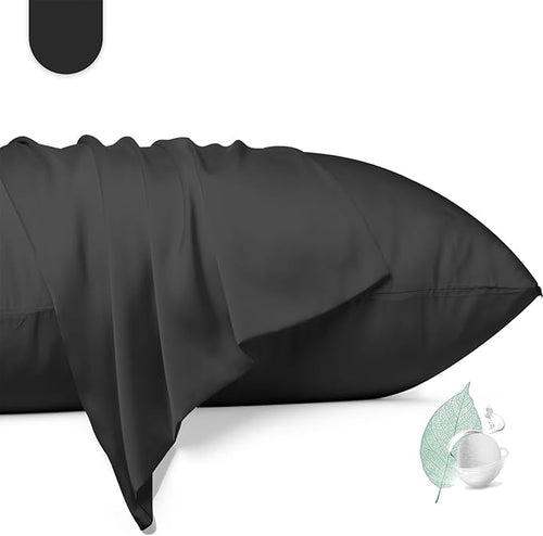 100% Mulberry Silk Pillowcase 2 Pack, Queen Size Silk Pillow Cases by Unknown