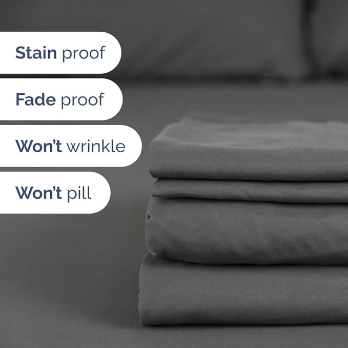 Flex Top Split Head King 4 Piece Sheet Set - Image 6