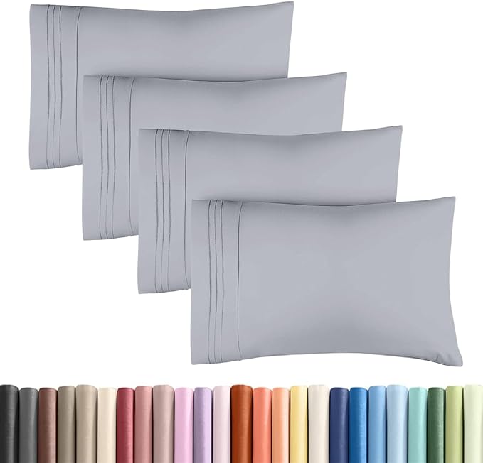Standard Pillow Cases Set of 4 by CGKUnlimited