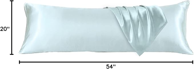 HUXMEYSON Body Pillow with Satin Pillowcase, Body Pillow - Image 10