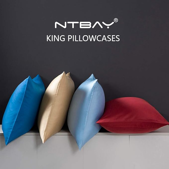 NTBAY King Pillowcase Set - Image 4